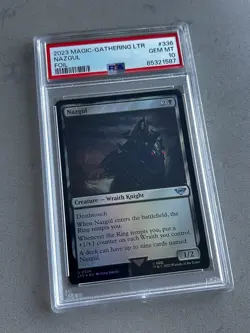 Nazgul #336 FOIL ~ Magic the Gathering - Lord Of The Rings 0336 LTR ~ PSA 10 - Image 3