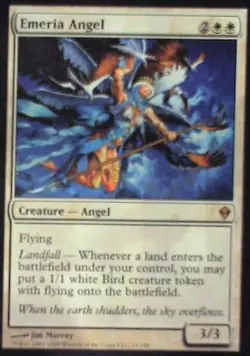 Emeria Angel - Zendikar: #11, Magic: The Gathering Nm R236 - Image 1