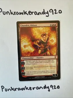 Chandra Ablaze Zendikar Regular - Image 1