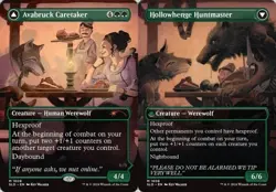 Avabruck Caretaker // Hollowhenge Huntmaster - Extended Art SLD NM MTG - Image 1