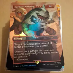 FOIL Harmless Offering - Secret Lair SLD Deadpool MTG Magic the Gathering - Image 1