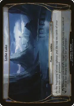 Lethe Lake - Oversized Planechase HP MTG - Image 1