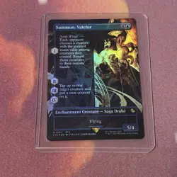 Summon: Valefor Borderless, MTG Single, FIN 0197 Rare NM - Image 3