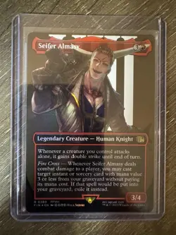 Magic The Gathering Final Fantasy Borderless Foil Seifer Almasy #0389 - Image 1