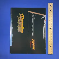 Magic The Gathering Mercadian Masques 1999 Fold Out Promo Poster Flier 11x17 MTG - Image 4