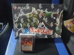 Unsanctioned Sealed Box Foil & Regular Full Art Lands 5 Decks Dice Booster - Image 3