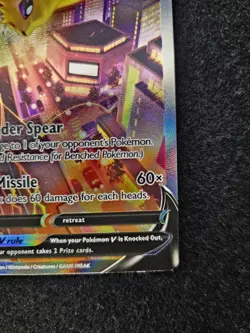 Jolteon v SWSH183 Pokemon TCG Sword & Shield Holo Black Star Promo - Image 4