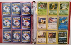 Complete Pokemon 151 Kanto Pokedex Collection, Binder of 207 Cards with 9 Holos - Image 3