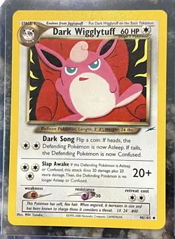 Dark Wigglytuff 40/105 Neo Destiny Uncommon NM Pokemon WOTC Vintage - Image 1