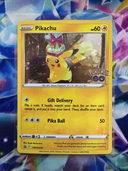 Pokemon Pikachu SWSH234 Black Star Promo Holo TCG Mint NM Condition - Image 1