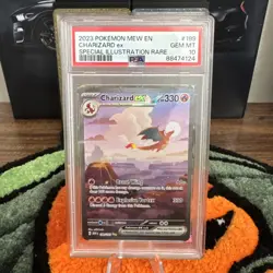 Charizard ex SIR 199/165 Pokemon Sv: Scarlet & Violet 151 PSA 10 Gem Mint - Image 1