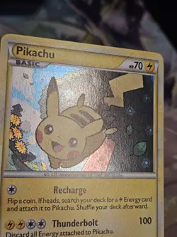 Pikachu - HGSS03 - Promo - HeartGold SoulSilver TCG POKEMON VLP-NM - Image 4