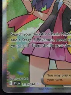 Pokemon TCG: Phantasmal Flames - Dawn (118/094) Full Art Trainer - Image 5