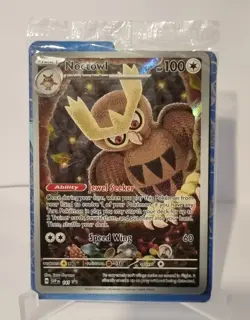 Pokemon TCG Noctowl #141 Scarlet & Violet Sealed Promo 2024 - Image 1