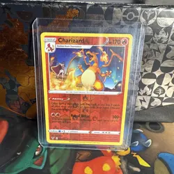 Pokemon Charizard 025/185 Cracked Ice Holo Vivid Voltage Rare NM - Image 1