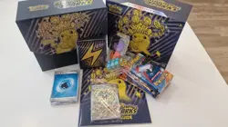 Pokemon TCG Surging Sparks ETB - Box and packs opened, Sealed Promo - Image 1