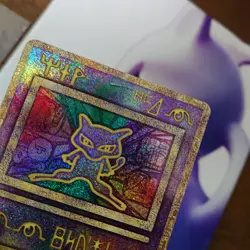Ancient Mew Card w/Mewtwo Strikes Back Evolution Japanese Pokemon Card e4-PCG.8 - Image 5