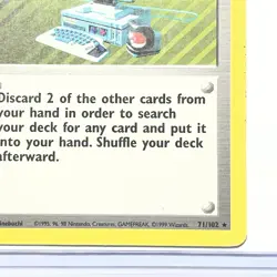 Computer Search 71/102 Base Set WOTC 1999 Pokemon LP/MP Trainer - Image 5