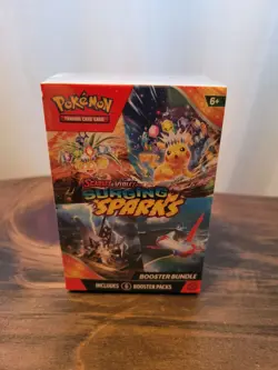 Pokemon TCG Surging Sparks Booster Bundle 6 Packs, New Sealed - Image 1