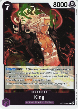 One Piece Two Legends Buckin Foil Card OP08-060 - Image 1