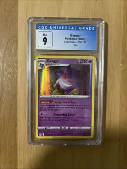 2022 Pokemon Gengar 066/196 Lost Origin Holo CGC MINT 9 - Image 1