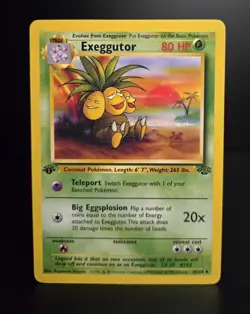 Pokemon TCG - EXEGGUTOR - 1ST EDITION - 35/64 - JUNGLE (1999) - WOTC - LP - Image 1