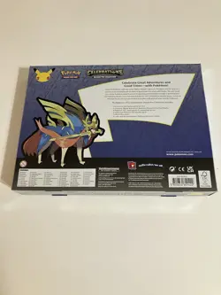 Pokemon Celebrations Zacian LV. X Deluxe Pin Collection Box Factory Sealed - Image 2