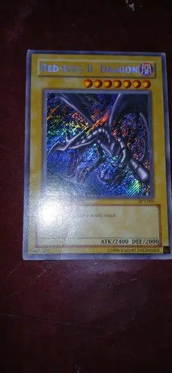 Yugioh Bpt Tin Promo Secret Rare Red-eyes B. Dragon Hp - Image 1