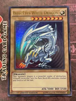 Blue-Eyes White Dragon - CT13-EN008 - Ultra Rare - Limited Edition - LP - Image 1