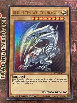 Blue-Eyes White Dragon - CT13-EN008 - Ultra Rare - Limited Edition - LP - Image 3