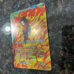 Hell Fighter 17 Plans in Motion Leader Foil Dragon Ball Super Card Game | NM - Image 2