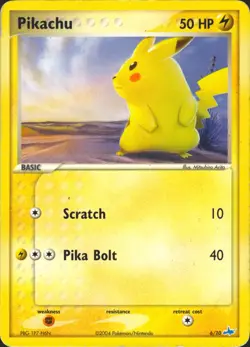 Pikachu 6/10 EX Trainer Kit 1: Latias & Latios Pokemon Card LP - Image 1