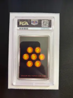 2025 DRAGON BALL SUPER CARD GAME FUSION WORLD MANGA BOOSTER 01 ANDROID 17 PSA 10 - Image 2