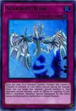 Stardust Wish - DUPO-EN007 - Ultra Rare - 1st Edition Near Mint Yugioh! Card - Image 1