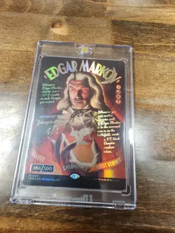Edgar Markov Innistrad Remastered Double Rainbow Foil Card Serialized 368/500 - Image 1