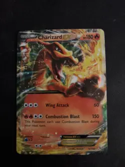 Pokemon TCG Charizard EX - 12/106 Flashfire XY Holo Rare Card - Image 1