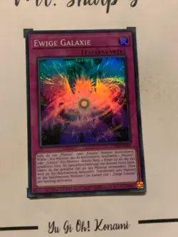 EWIGE GALAXIE - L.A. CYHO-DESE3 DEUTSCH Yu-Gi-Oh! CARD SUPER RARE HOLO KONAMI - Image 2
