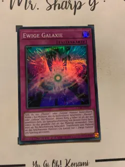 EWIGE GALAXIE - L.A. CYHO-DESE3 DEUTSCH Yu-Gi-Oh! CARD SUPER RARE HOLO KONAMI - Image 3