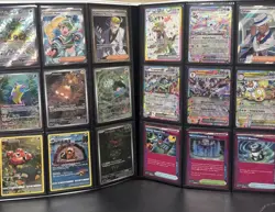 Pokemon Card Binder Lot! 5 Sealed packs, EX, IR, Full Art, ASpec! - Image 2