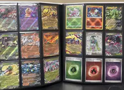 Pokemon Card Binder Lot! 5 Sealed packs, EX, IR, Full Art, ASpec! - Image 3