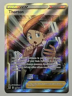 Thorton 195/196 (NM) Ultra Rare Sword & Shield: Lost Origin 2022 Pokemon Card - Image 1