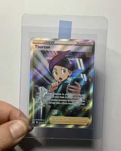 Thorton 195/196 (NM) Ultra Rare Sword & Shield: Lost Origin 2022 Pokemon Card - Image 3