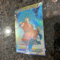 SSB Son Goku Unceasing Progress PRERELEASE Foil Dragon Ball Super Card Game | NM - Image 2