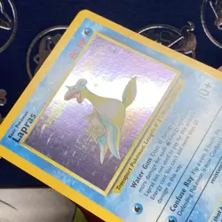 1999 Fossil Set Lapras Holo #10/62 Rare WOTC Pokemon Card NM - Image 5