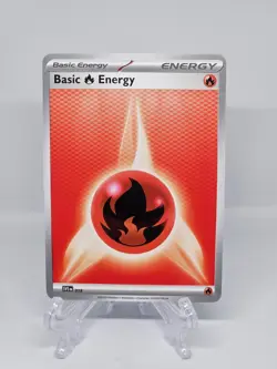 018 SVE BASIC FIRE ENERGY | COMMON | SCARLET & VIOLET POKEMON CARD - Image 1