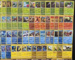 Pokemon Battle Styles Near Complete Bulk Set W/ Holo 173 Cards - Image 3