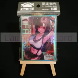 Final Fantasy - Tifa Foil Card Sleeves 67mmX92mm 60ct Standard Size - Image 1