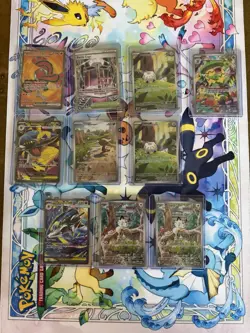 Phantasmal Flames 10 card lot Illustration Rare 2x Meowth Mega Sharkpedo more - Image 1