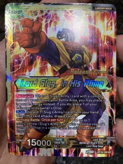 Lord Slug in His Prime BT19 EVENT STAMP Foil Dragon Ball Super Card Game | NM - Image 1
