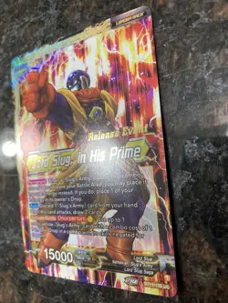 Lord Slug in His Prime BT19 EVENT STAMP Foil Dragon Ball Super Card Game | NM - Image 2